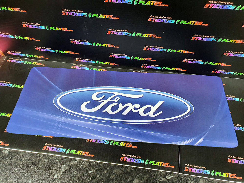 FORD LOGO DASH MAT
