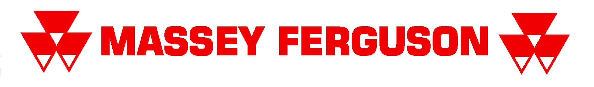 Massey Ferguson Windscreen Decal