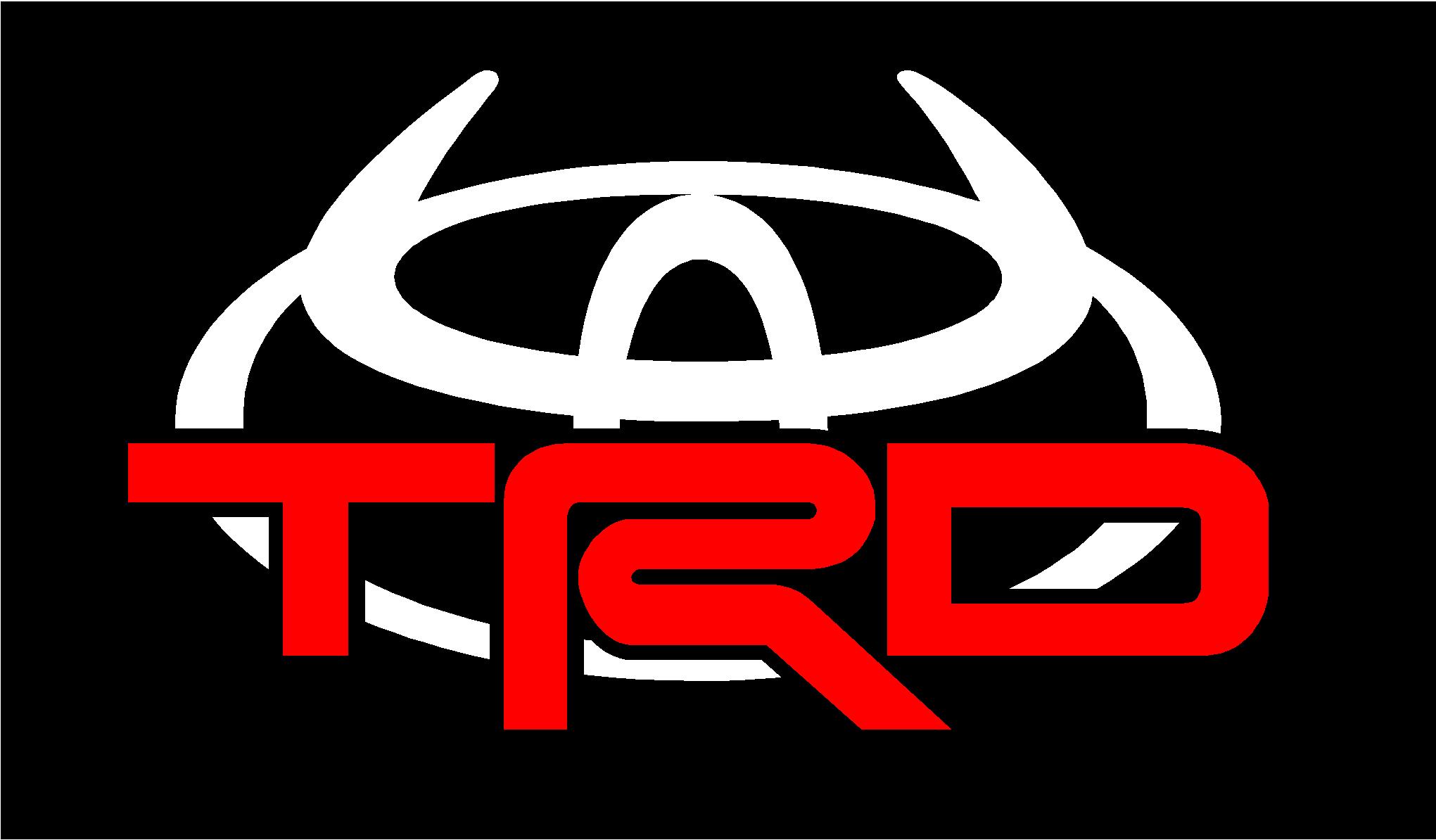 TOYOTA LOGO TRD DECAL