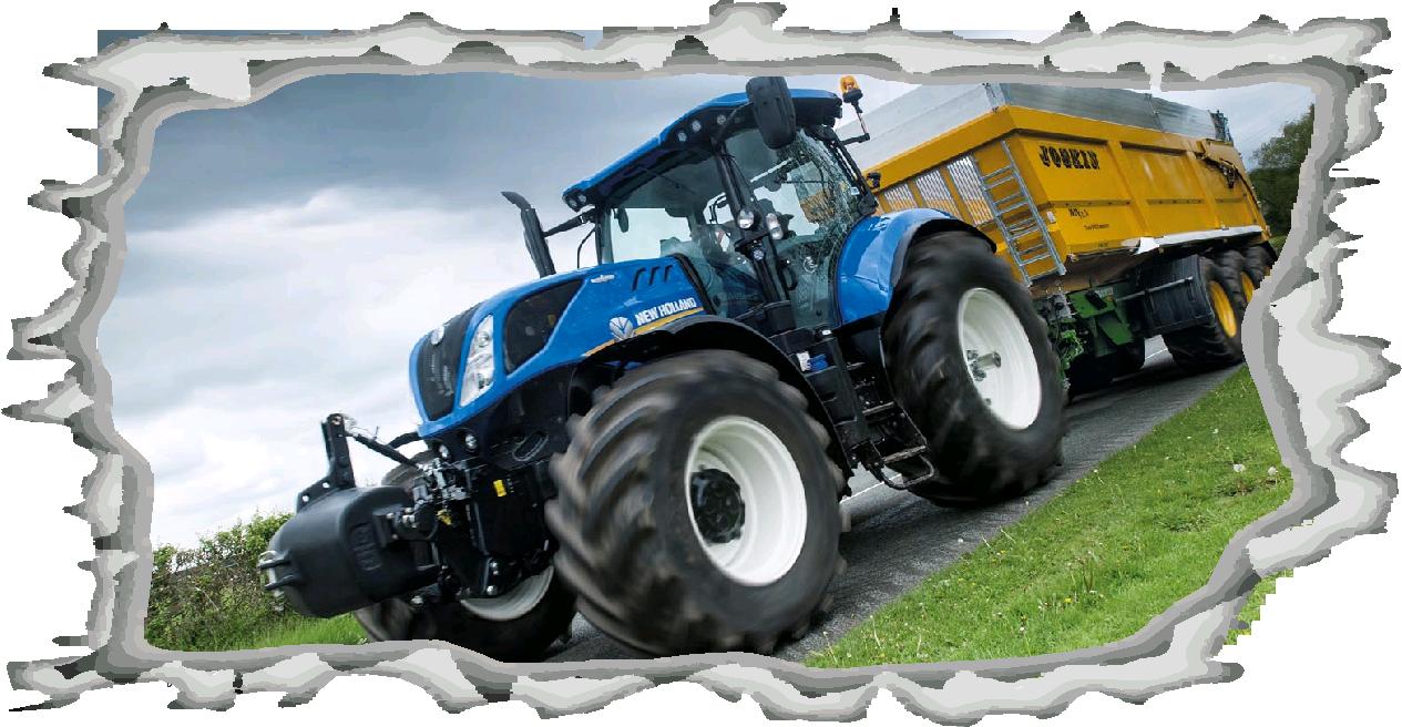 NEW HOLLAND & TRAILER WALL ART
