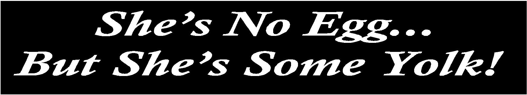 NO EGG
