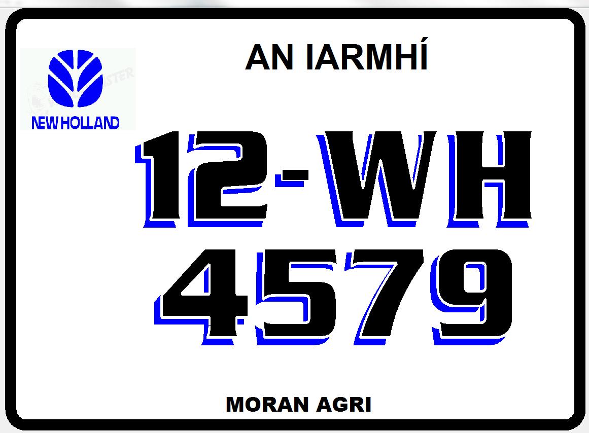 NEW HOLLAND SQUARE PLATE X1