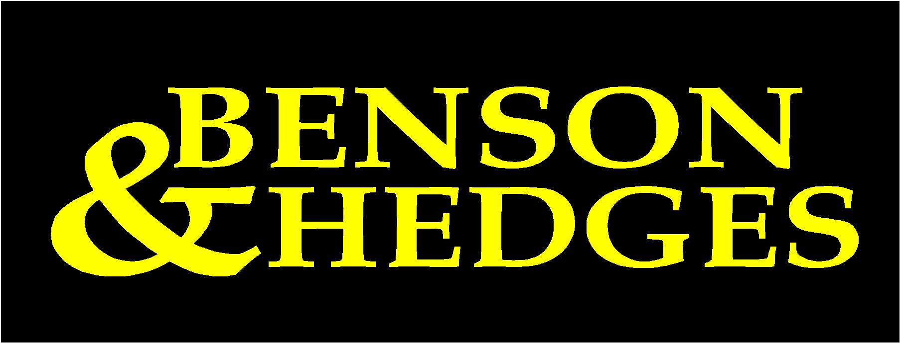 BENSON & HEDGES WINDOW DECAL 
