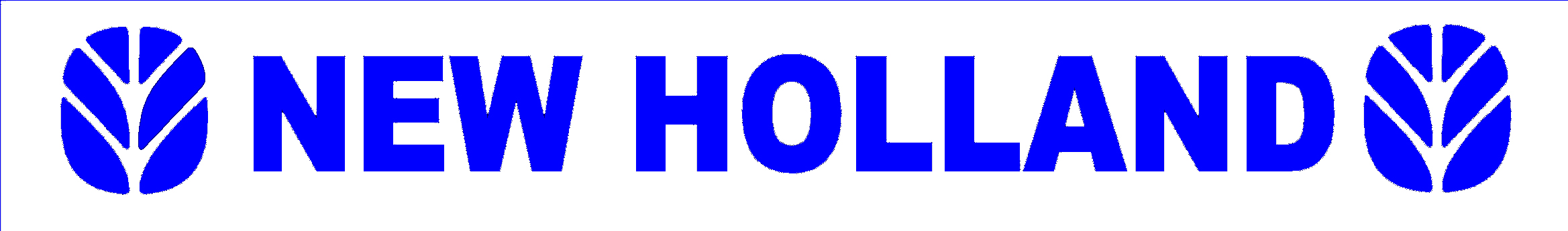 NEW HOLLAND Winsdcreen Decal