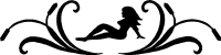 SEXY WOMAN BACK WINDOW #WHITE#