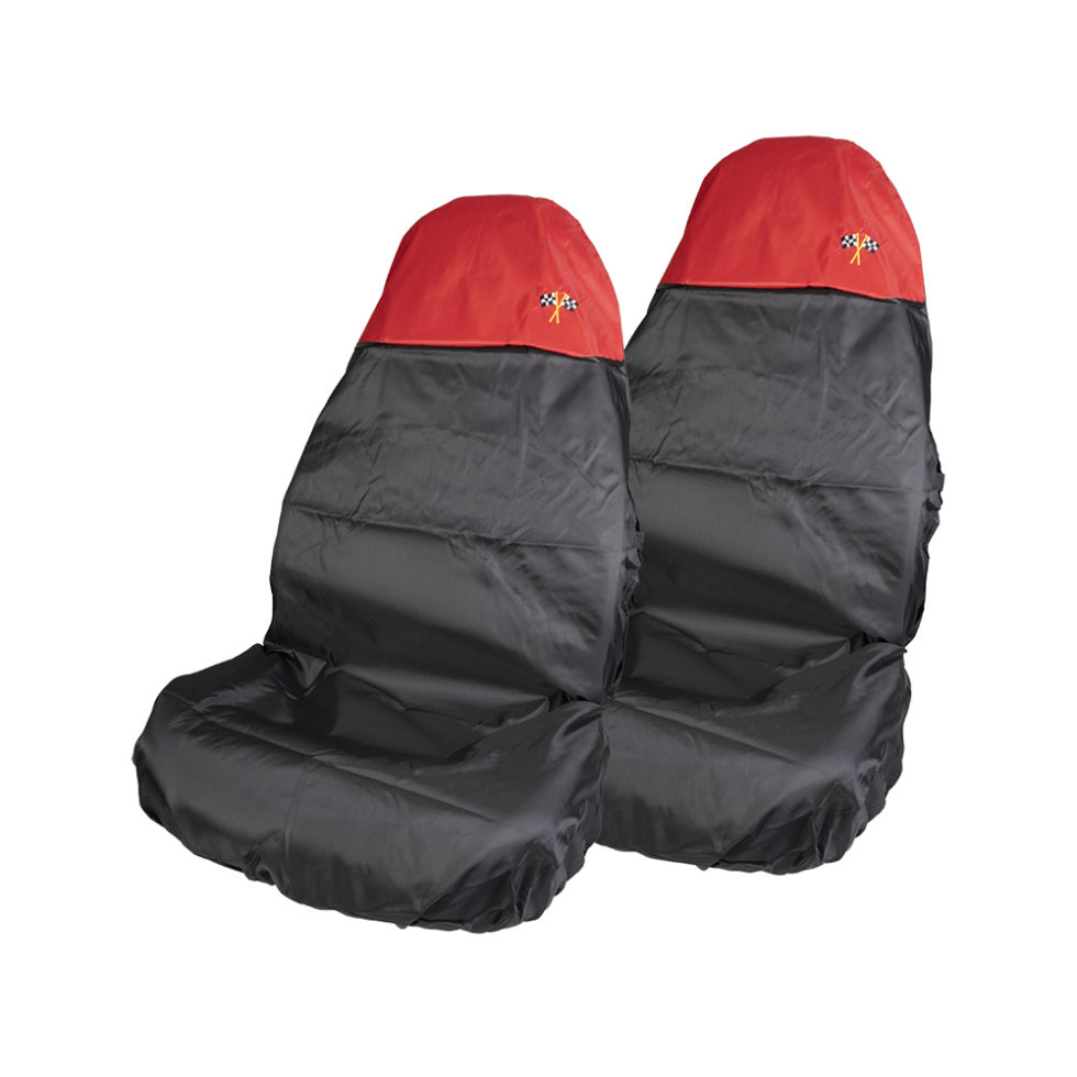 RED Top Waterproof Seat Covers 