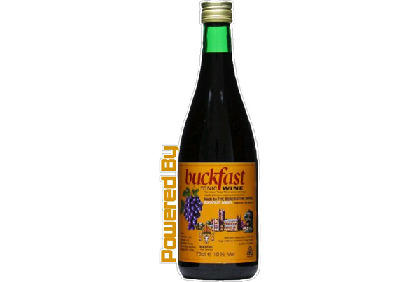 BUCKFAST WINDOW DECAL BOTTLE