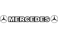 Mercedes Windscreen Sticker