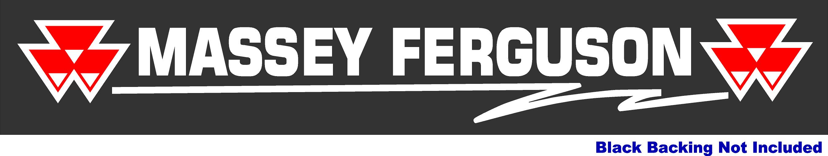 Massey Ferguson Windscreen Decal 2