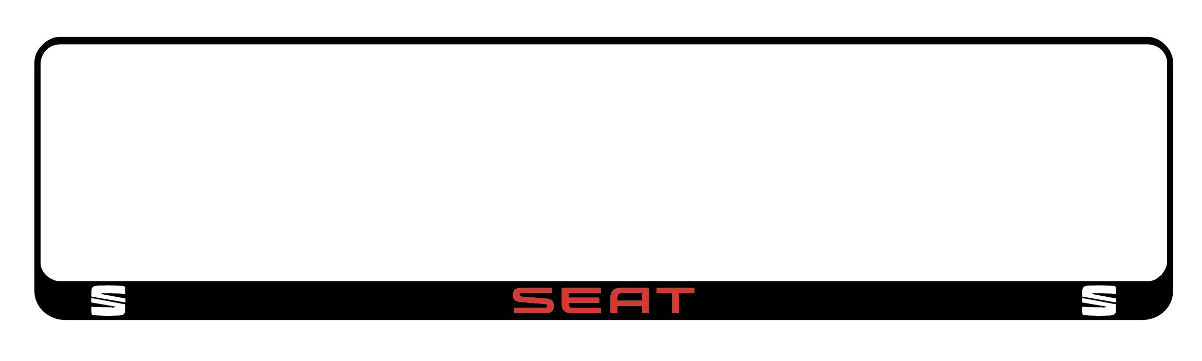 SEAT Number Plate Holder / Surround