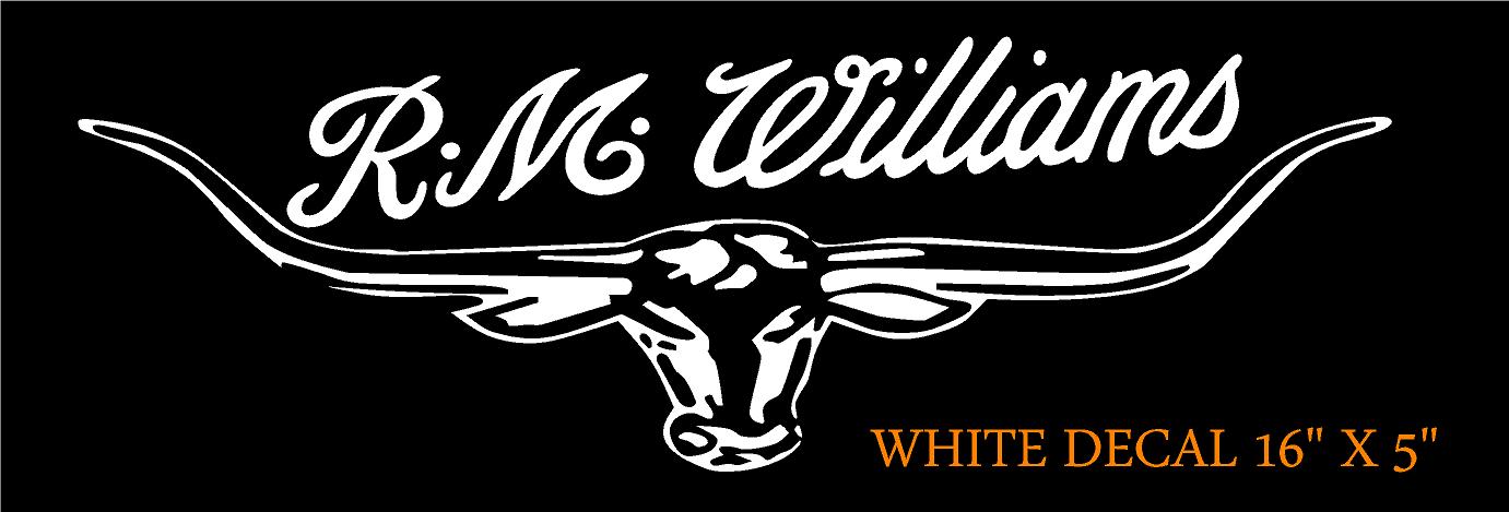 RM WILLIAMS SMALL DECAL