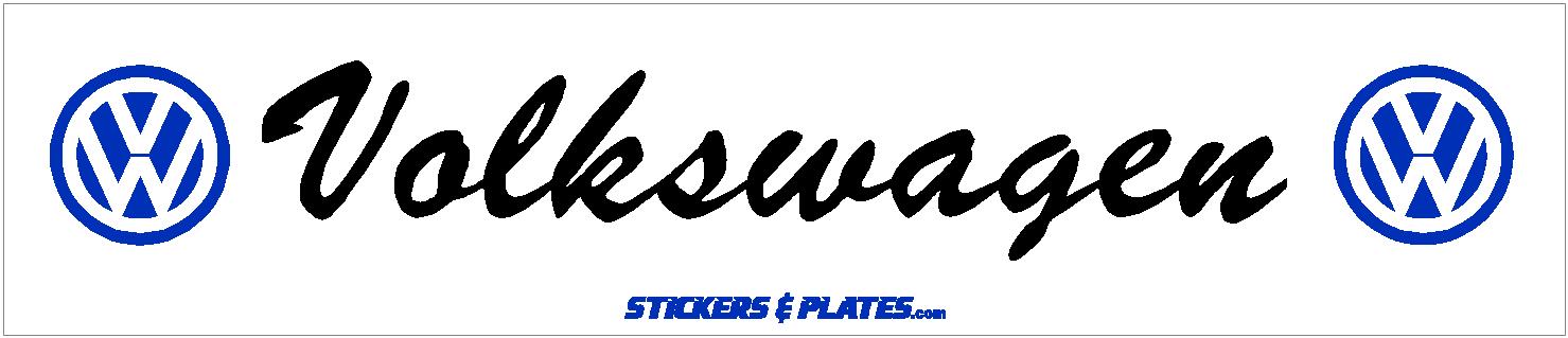 Volkswagen Novelty Plate